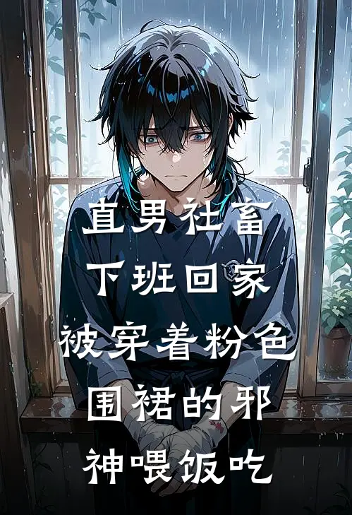 直男社畜下班回家，被穿着粉色围裙的邪神喂饭吃