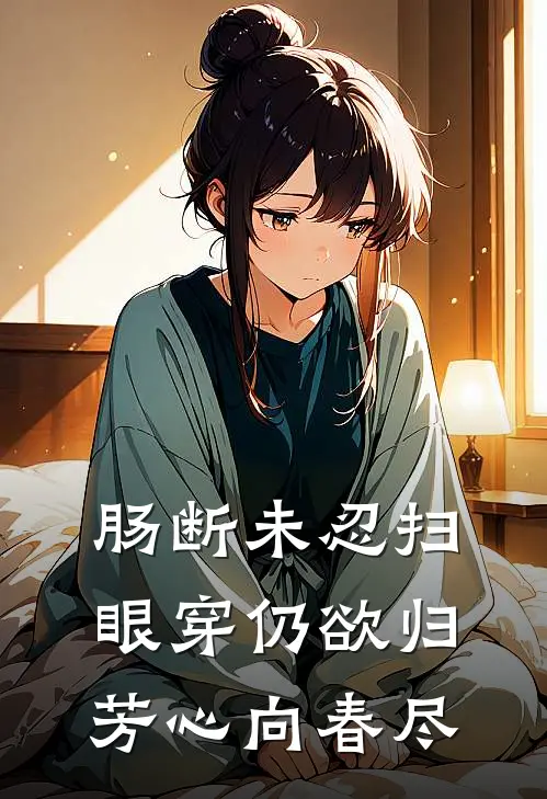 肠断未忍扫眼穿仍欲归芳心向春尽