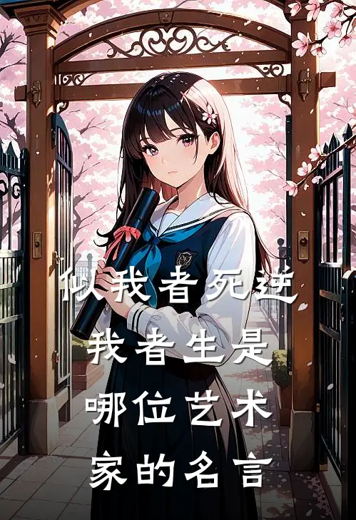 似我者死逆我者生是哪位艺术家的名言