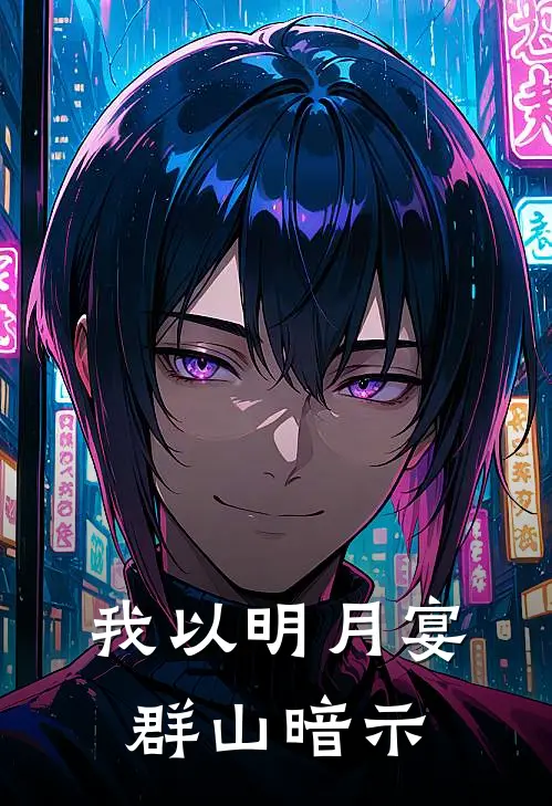 我以明月宴群山暗示